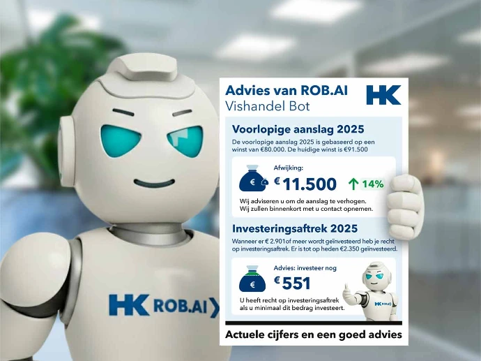 ROB.AI met persoonlijk advies