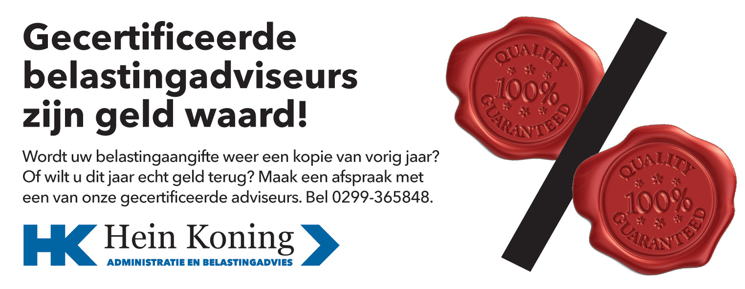 De beste balstingadviseurs van Volendam. NIVO advertentie